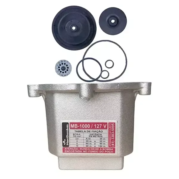 Kit de Caneca + Kit Reparo 165MM Robusta e Eficiente