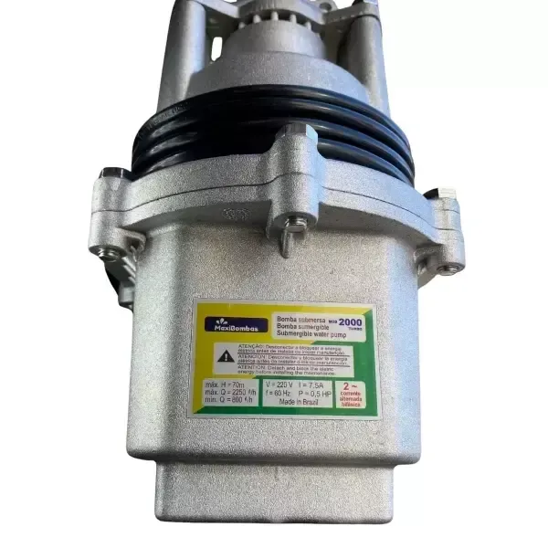 Bomba Robusta D’ Água Submersa MD.2000 1" Saída